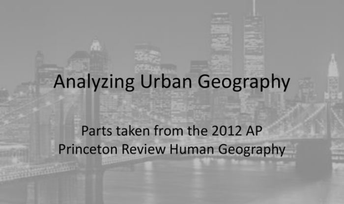 The grand review ap human geography